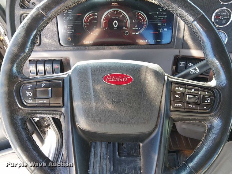 image for item DU3672 2023 Peterbilt 389 semi truck