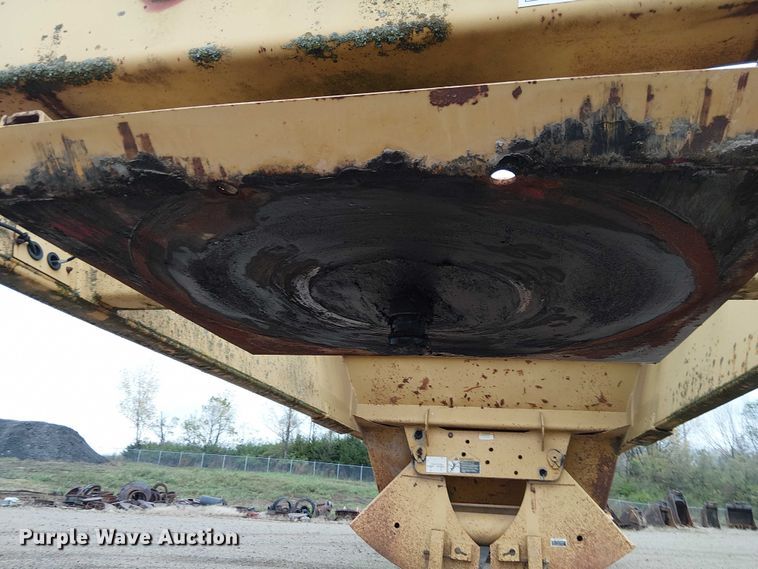 image for item DU3719 1998 Load King 2060-40-2 bottom dump trailer