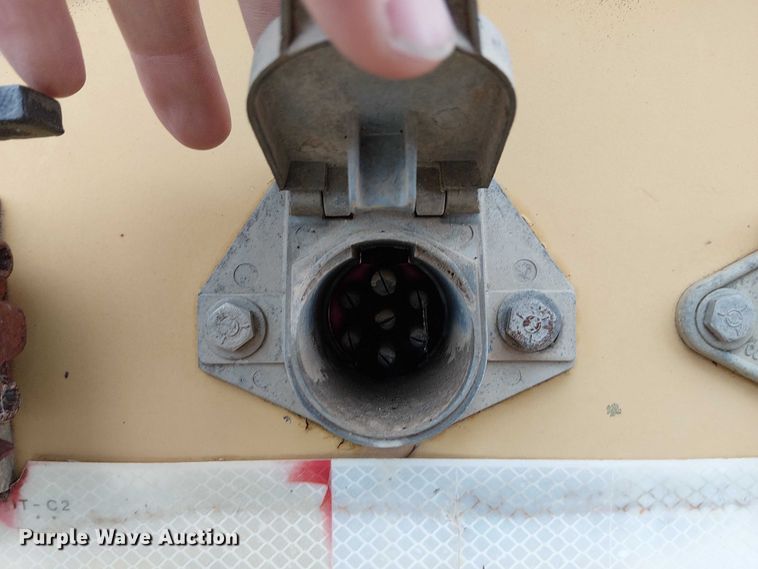 image for item DU3719 1998 Load King 2060-40-2 bottom dump trailer