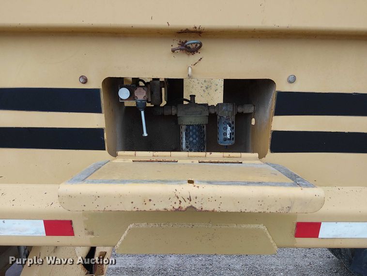 image for item DU3719 1998 Load King 2060-40-2 bottom dump trailer