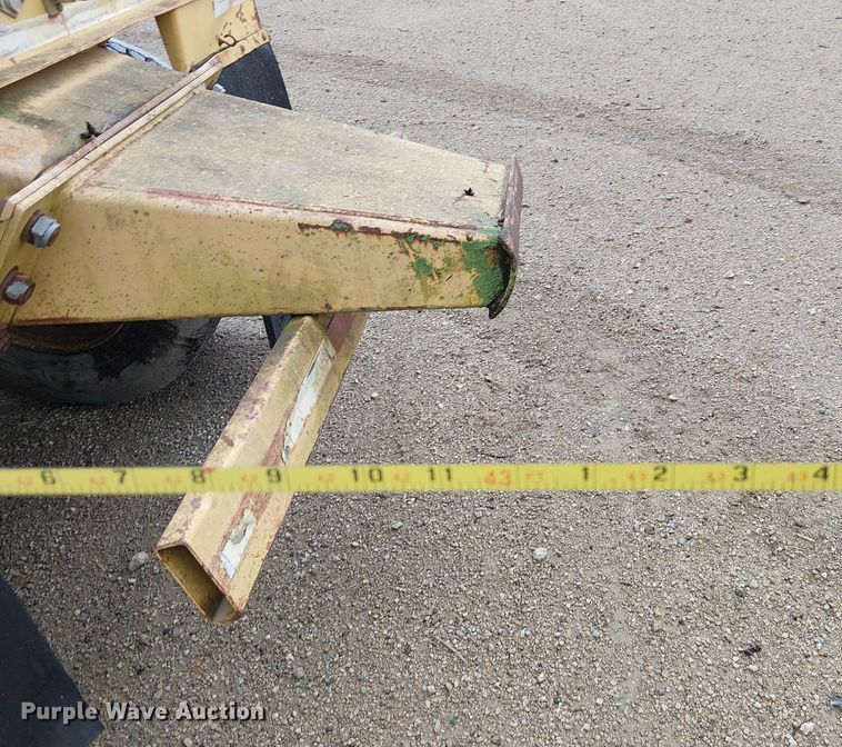 image for item DU3719 1998 Load King 2060-40-2 bottom dump trailer