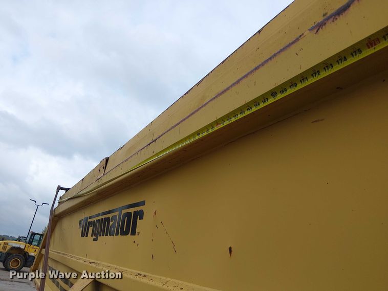 image for item DU3719 1998 Load King 2060-40-2 bottom dump trailer