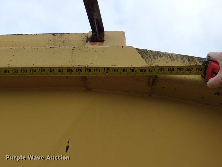 image for item DU3719 1998 Load King 2060-40-2 bottom dump trailer