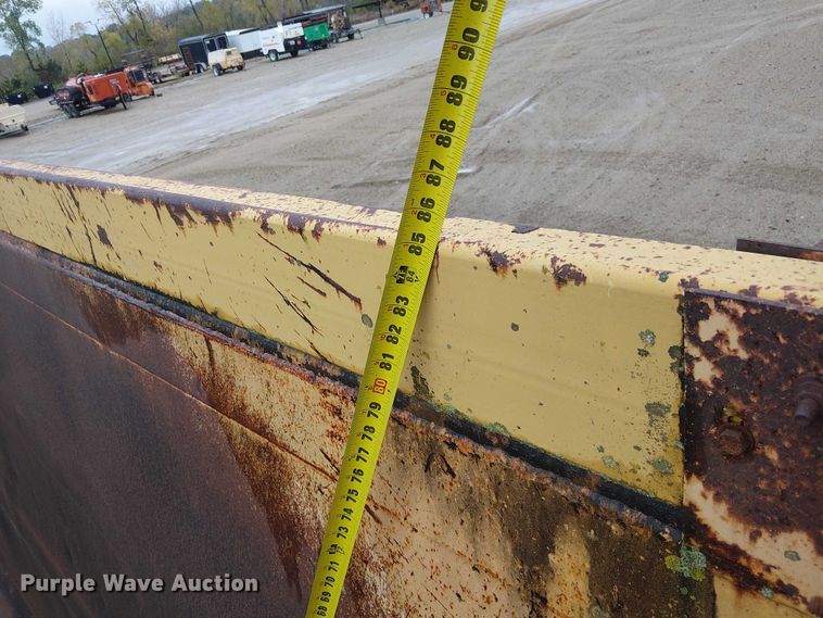 image for item DU3719 1998 Load King 2060-40-2 bottom dump trailer