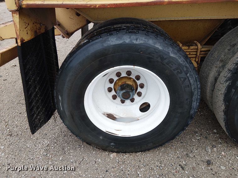 image for item DU3719 1998 Load King 2060-40-2 bottom dump trailer