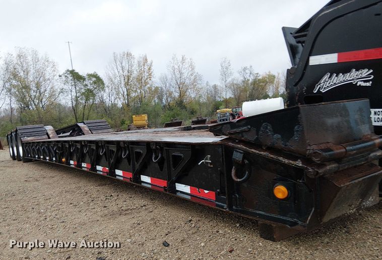image for item DU3722 2016 Trail King TK110HDG lowboy equipment trailer