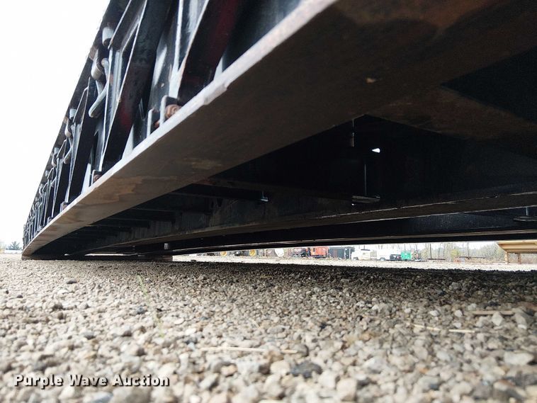 image for item DU3722 2016 Trail King TK110HDG lowboy equipment trailer