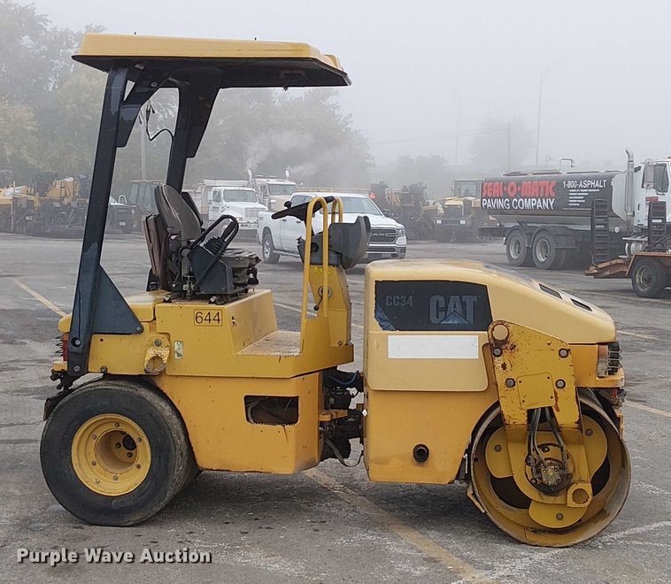 COMPACTADOR 2009 CATERPILLAR CC34