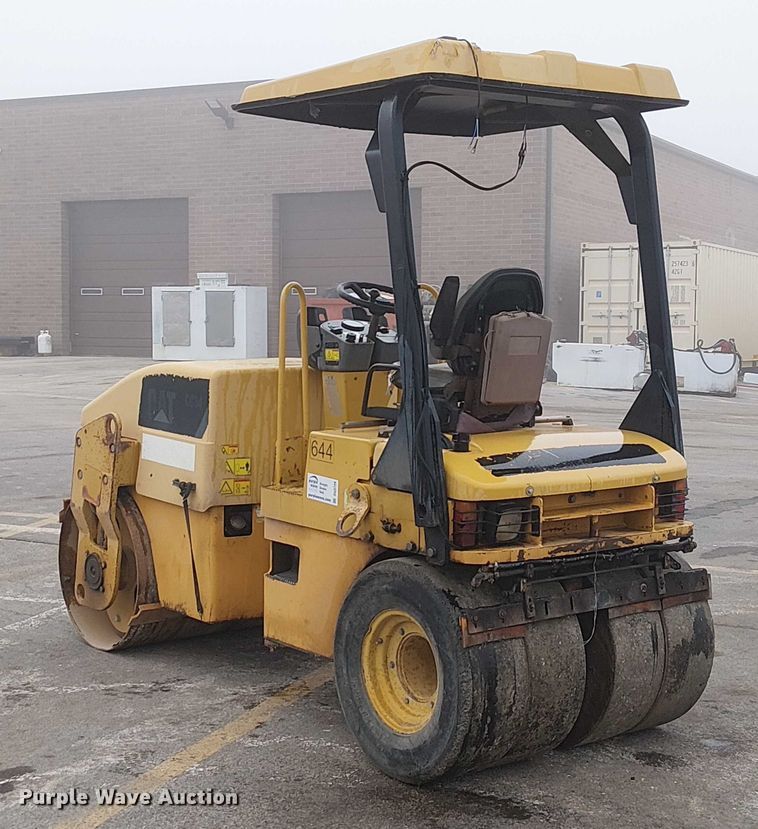 image for item DU3729 2009 Caterpillar CC34 single drum vibratory roller