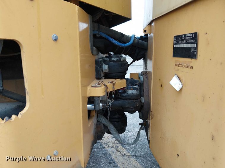 image for item DU3729 2009 Caterpillar CC34 single drum vibratory roller