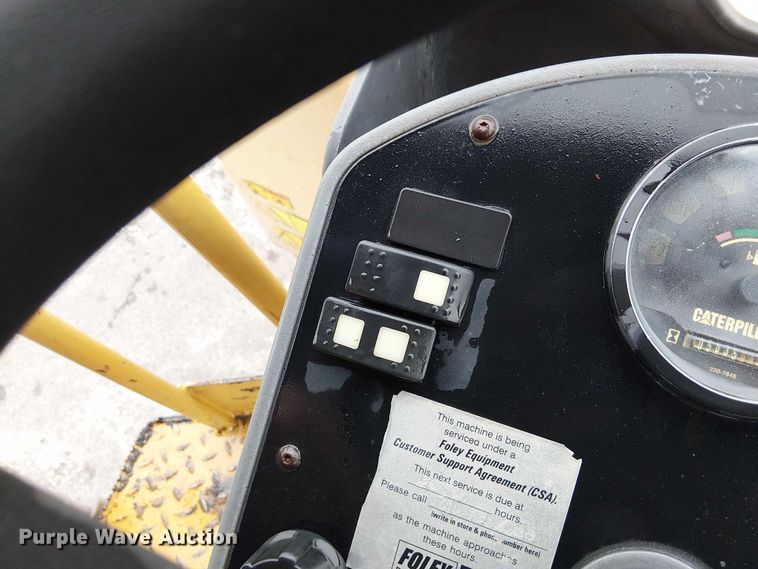 image for item DU3729 2009 Caterpillar CC34 single drum vibratory roller