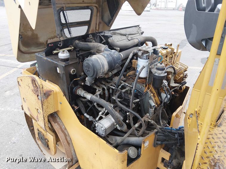 image for item DU3729 2009 Caterpillar CC34 single drum vibratory roller