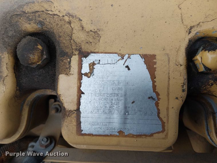 image for item DU3729 2009 Caterpillar CC34 single drum vibratory roller