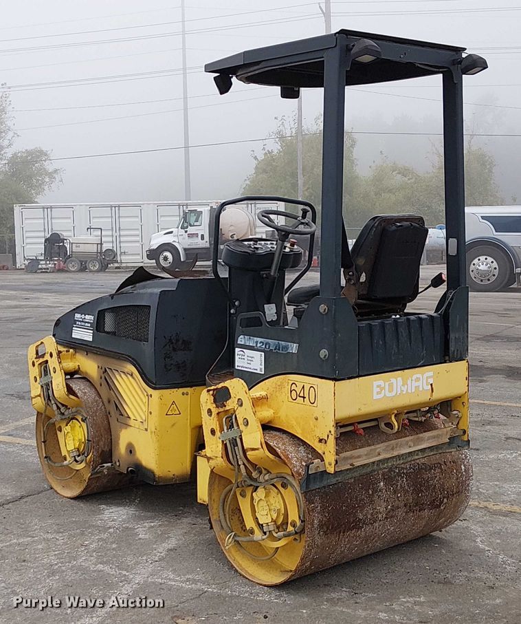 image for item DU3730 2005 Bomag BW 120 AD-4 double drum roller compactor