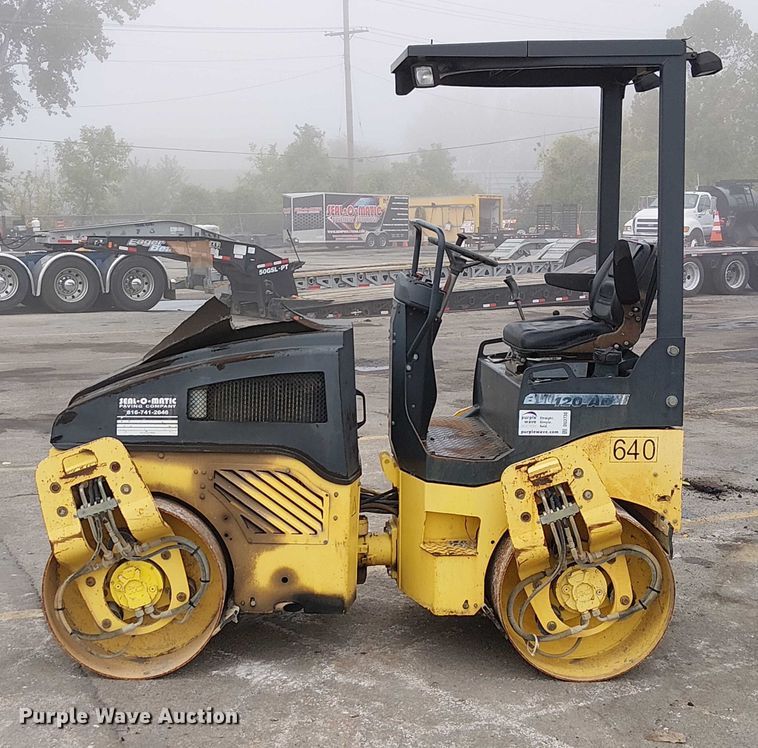 image for item DU3730 2005 Bomag BW 120 AD-4 double drum roller compactor