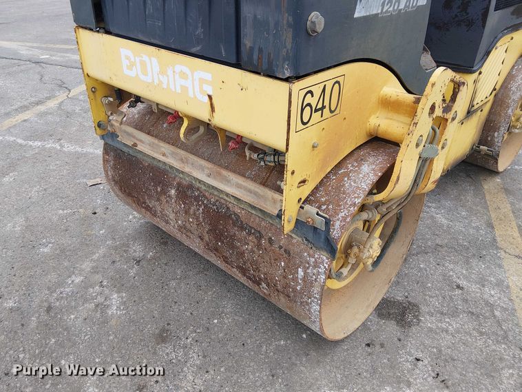 image for item DU3730 2005 Bomag BW 120 AD-4 double drum roller compactor