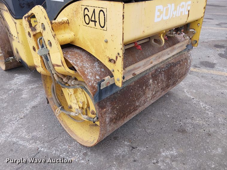 image for item DU3730 2005 Bomag BW 120 AD-4 double drum roller compactor