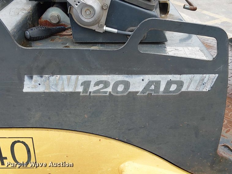 image for item DU3730 2005 Bomag BW 120 AD-4 double drum roller compactor