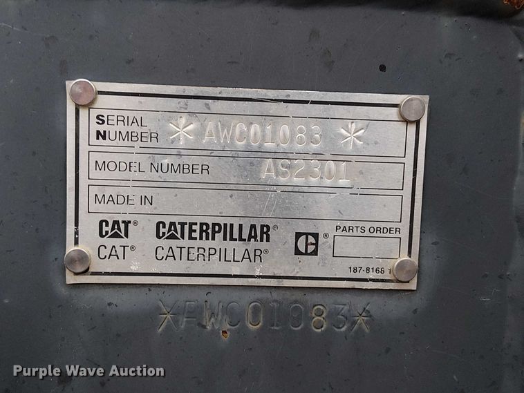 image for item DU3731 2008 Caterpillar AP1055D paver
