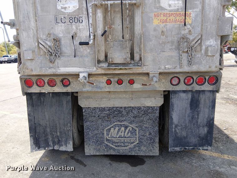 image for item DU3732 2008 Mac end dump trailer