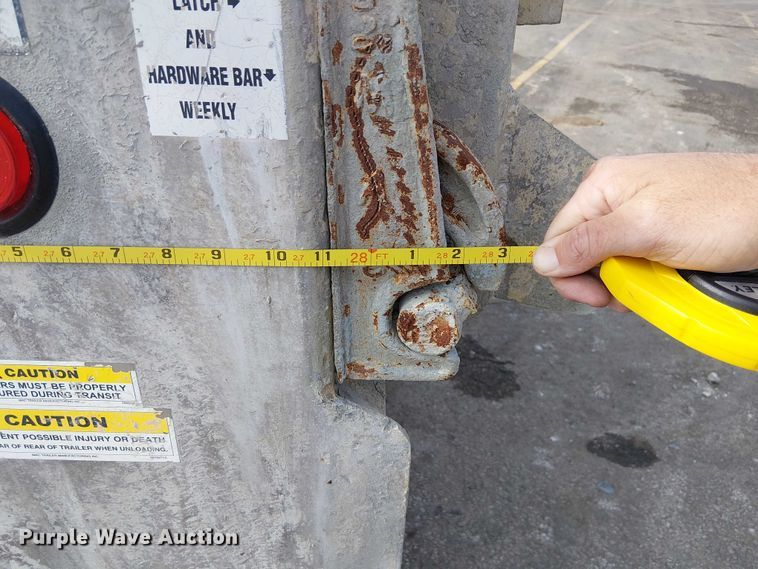 image for item DU3732 2008 Mac end dump trailer