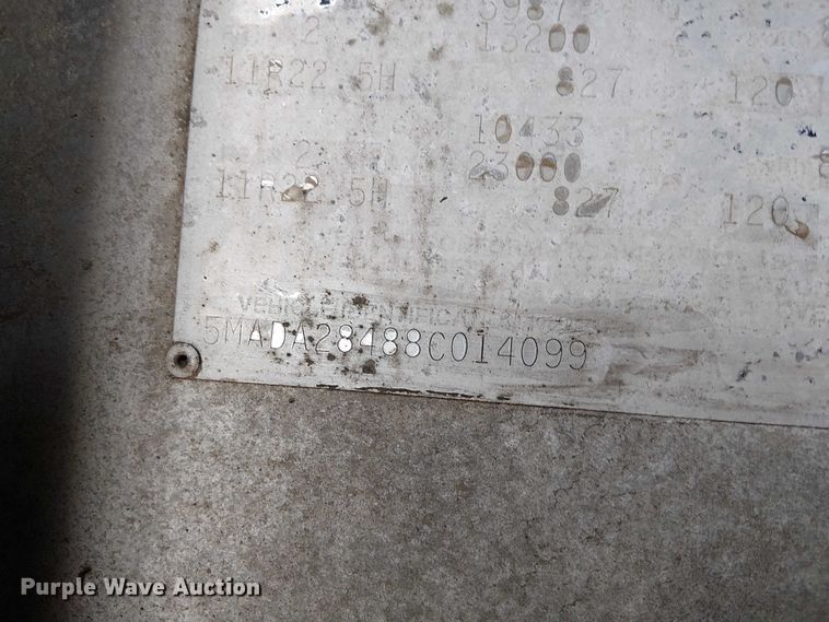 image for item DU3732 2008 Mac end dump trailer