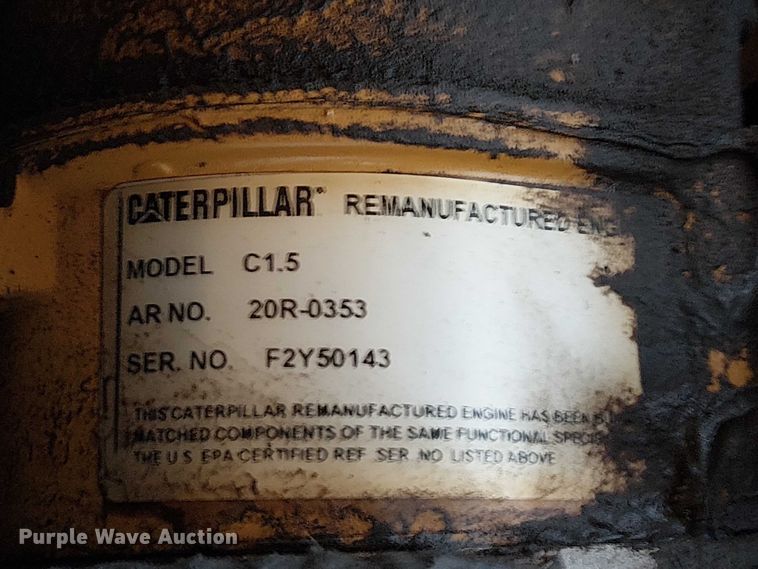 image for item DU3734 2011 Caterpillar CB24 double drum vibratory roller