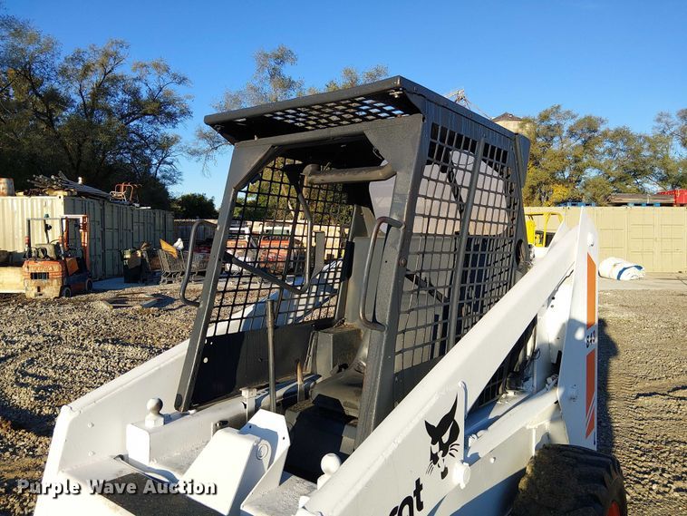 image for item DU3745 1986 Bobcat 843 skid steer loader