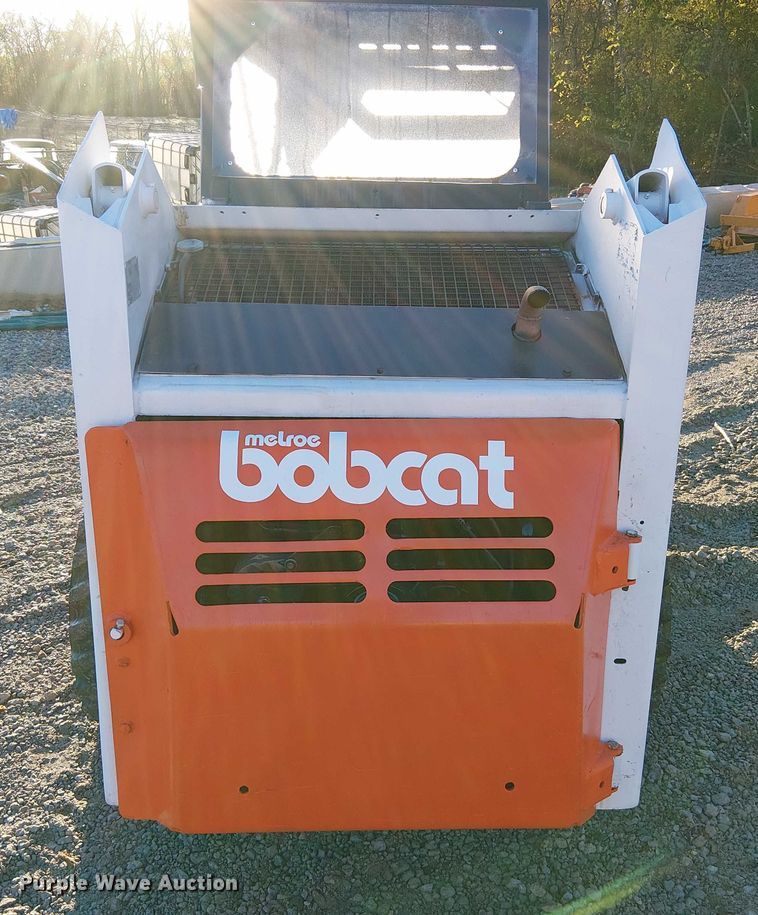 image for item DU3745 1986 Bobcat 843 skid steer loader