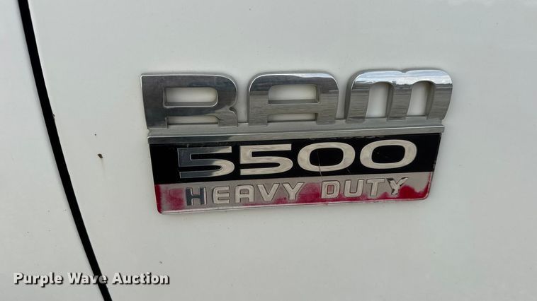 image for item DW6650 2012 RAM 5500HD utility / service truck