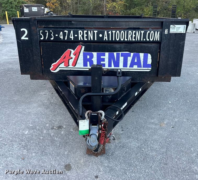 image for item DW6667 2020 Delco dump trailer