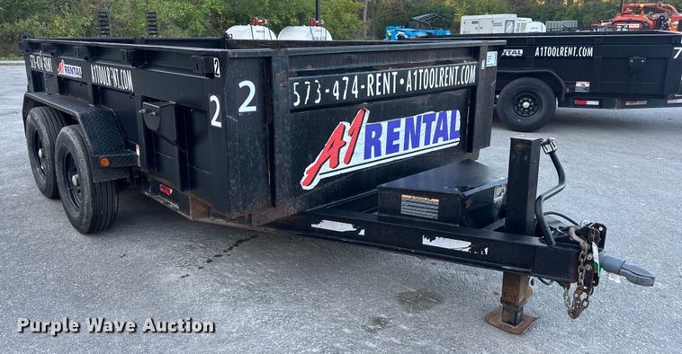 image for item DW6667 2020 Delco dump trailer