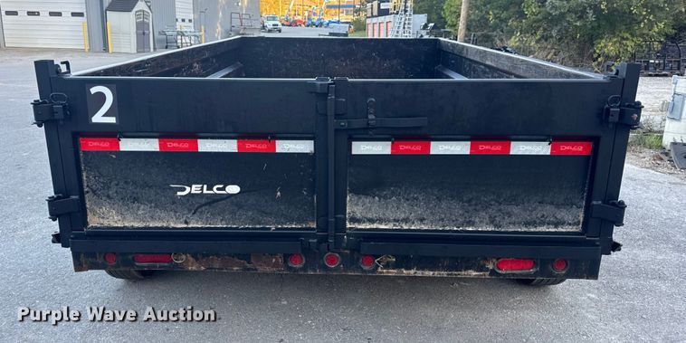 image for item DW6667 2020 Delco dump trailer