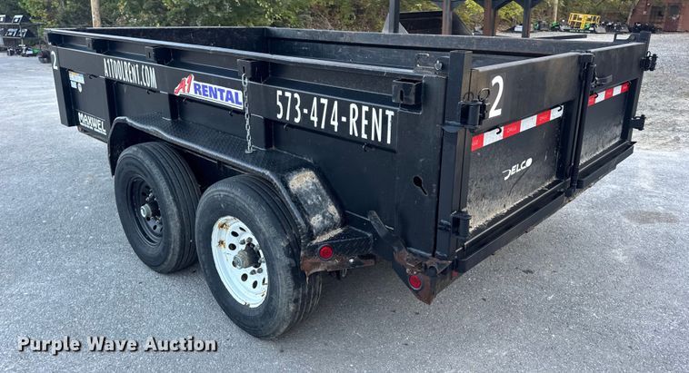 image for item DW6667 2020 Delco dump trailer