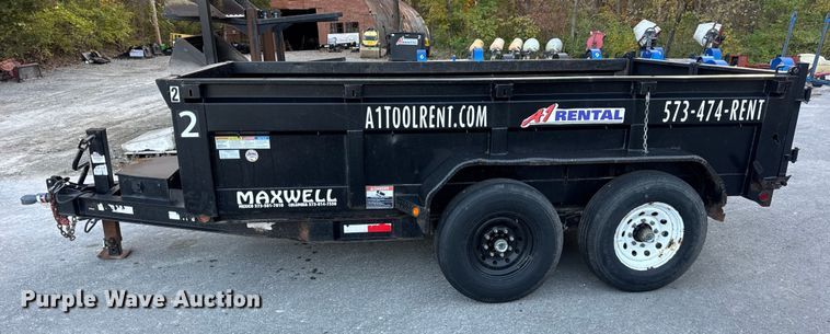 image for item DW6667 2020 Delco dump trailer
