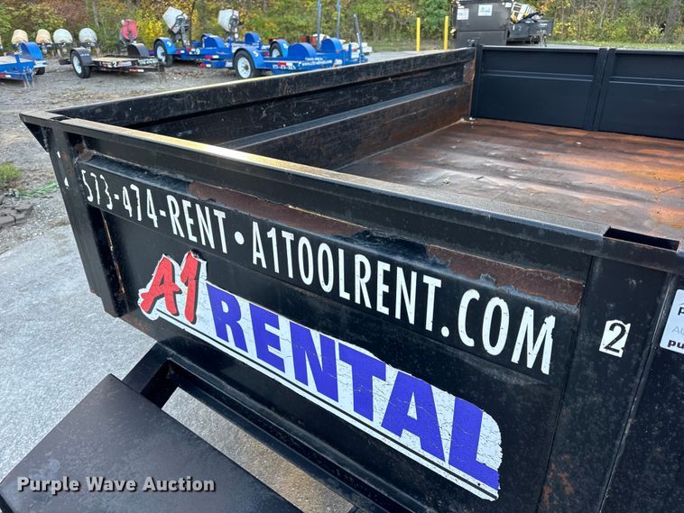 image for item DW6667 2020 Delco dump trailer