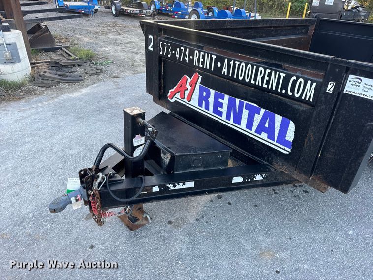 image for item DW6667 2020 Delco dump trailer