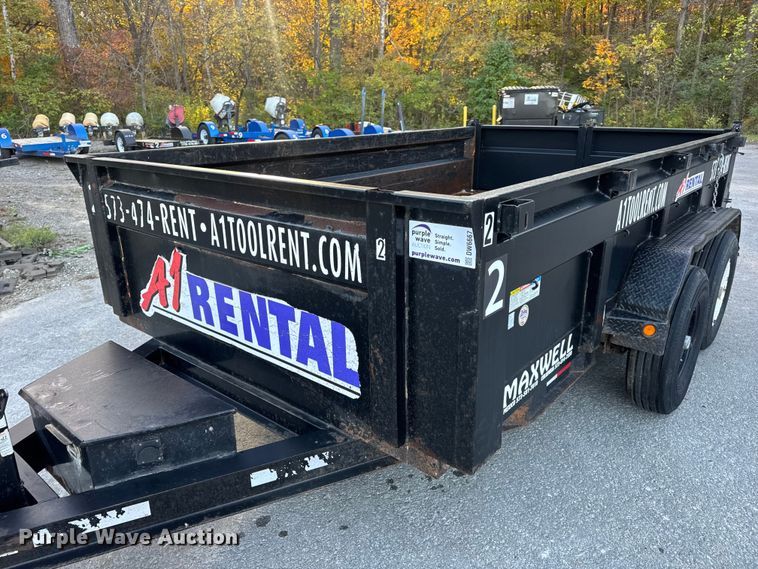 image for item DW6667 2020 Delco dump trailer