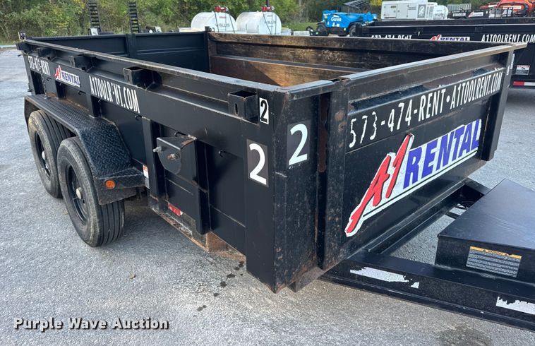 image for item DW6667 2020 Delco dump trailer