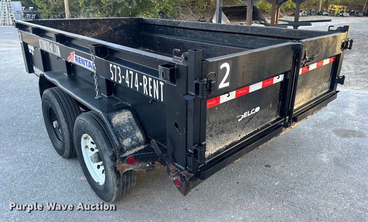 image for item DW6667 2020 Delco dump trailer