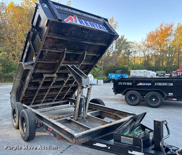image for item DW6667 2020 Delco dump trailer