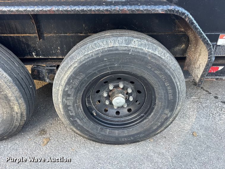 image for item DW6667 2020 Delco dump trailer