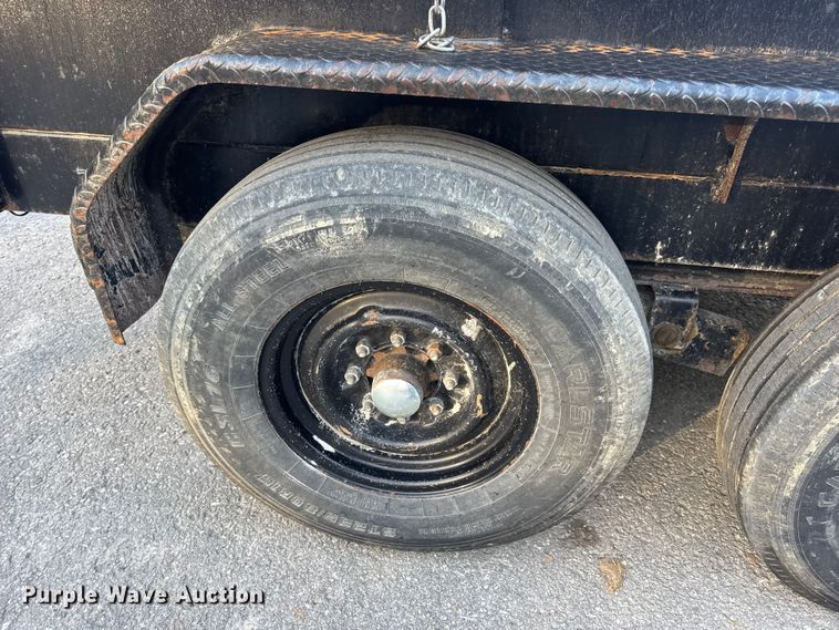 image for item DW6667 2020 Delco dump trailer