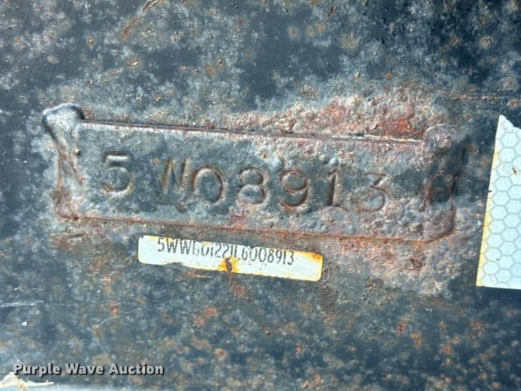 image for item DW6667 2020 Delco dump trailer