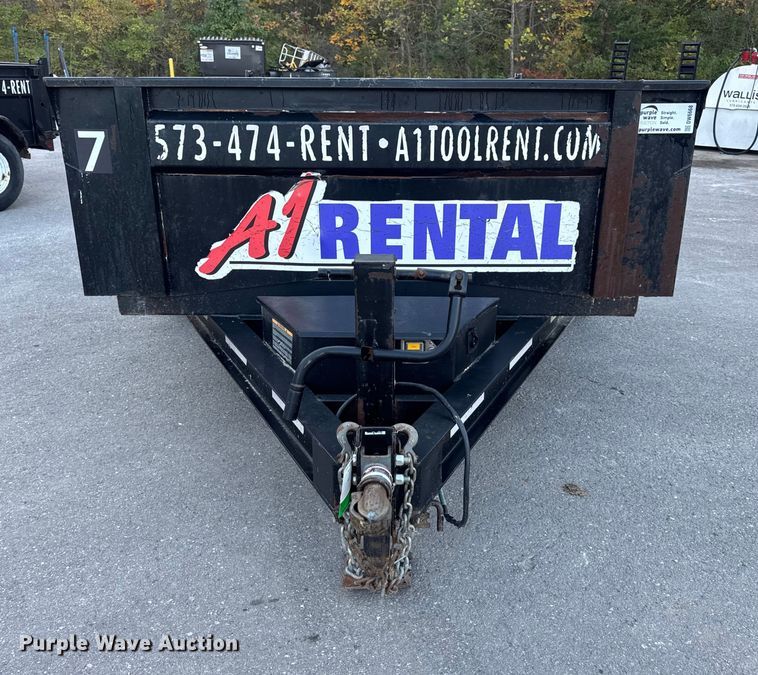 image for item DW6668 2020 Delco dump trailer