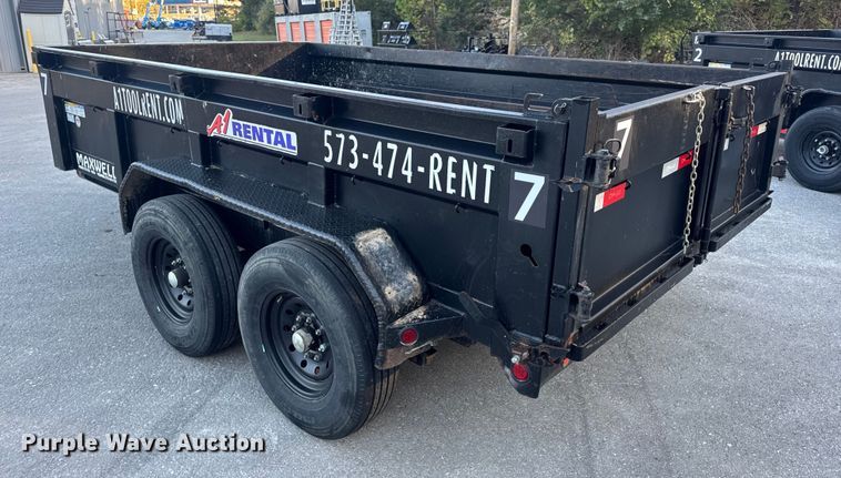 image for item DW6668 2020 Delco dump trailer