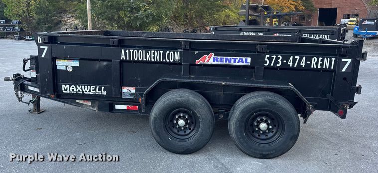 image for item DW6668 2020 Delco dump trailer