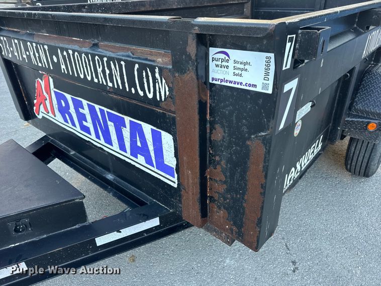 image for item DW6668 2020 Delco dump trailer