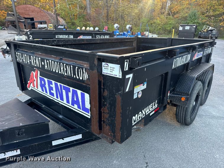 image for item DW6668 2020 Delco dump trailer