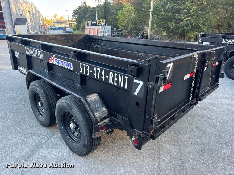 image for item DW6668 2020 Delco dump trailer